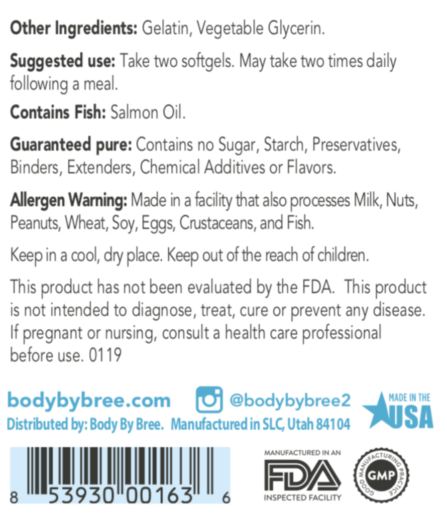 OMEGA-3 Salmon Oil