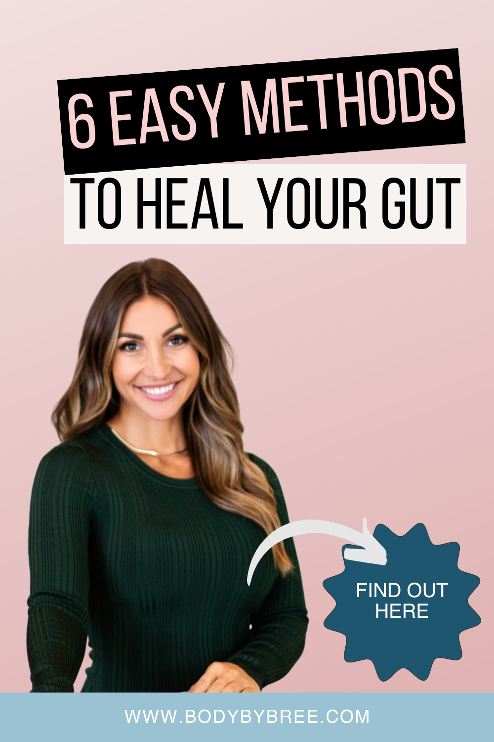 TAKE CONTROL OF YOUR GUT HEALTH: 6 EASY METHODS TO HEAL YOUR GUT